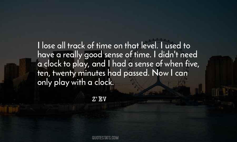 Sense Of Time Quotes #157451