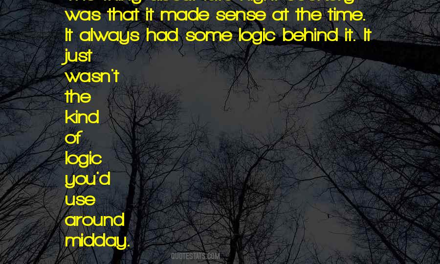 Sense Of Time Quotes #83420
