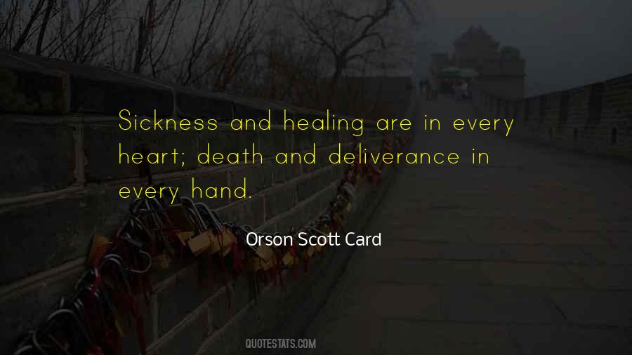 Quotes About Healing Sickness #428000