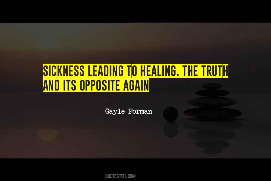 Quotes About Healing Sickness #486464