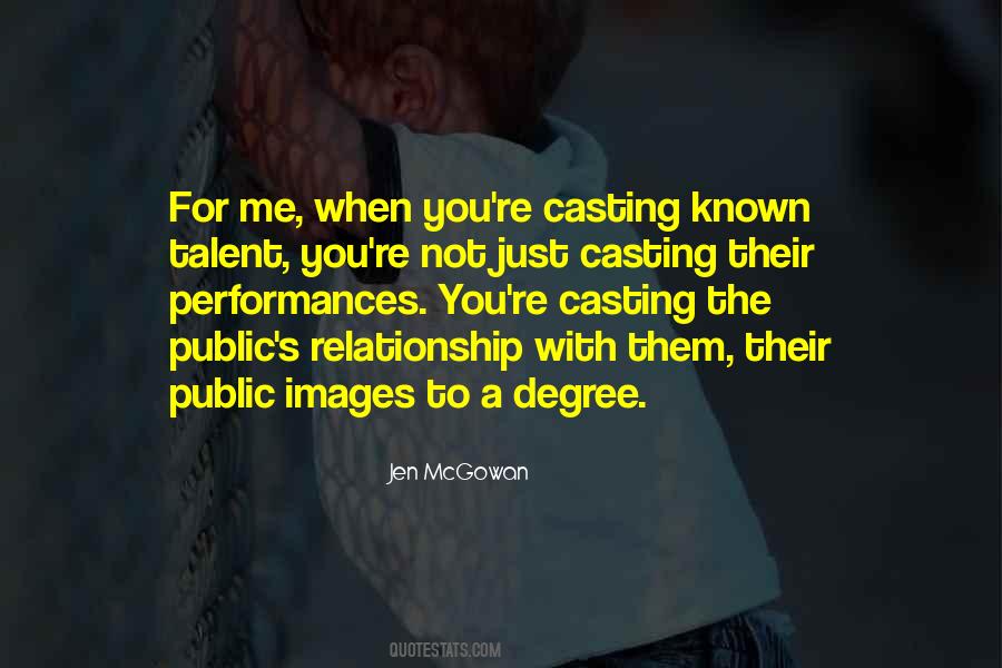 Quotes About Casting #1402822