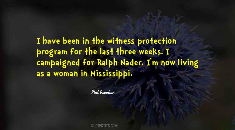 Witness Protection Quotes #223467