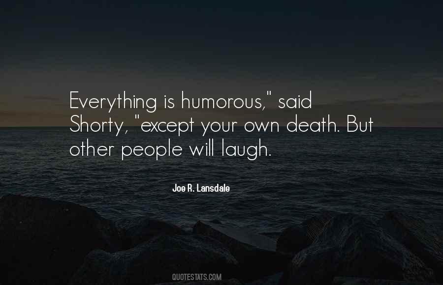 Quotes About Death Humorous #372577