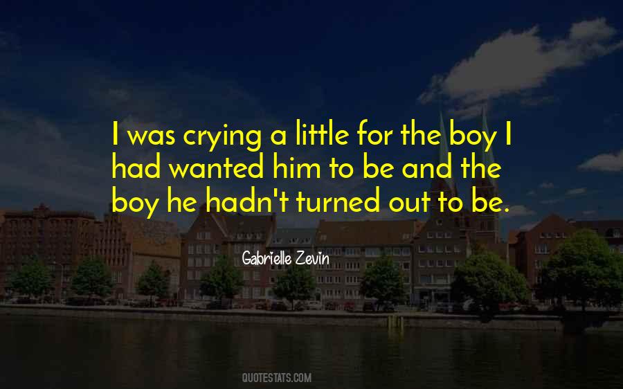 Quotes About Not Crying Over A Boy #295303