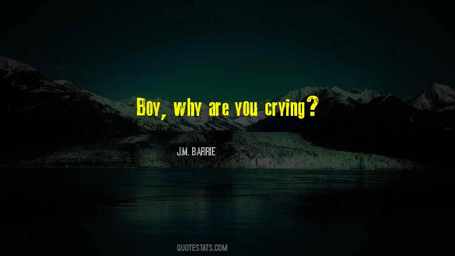 Quotes About Not Crying Over A Boy #326919