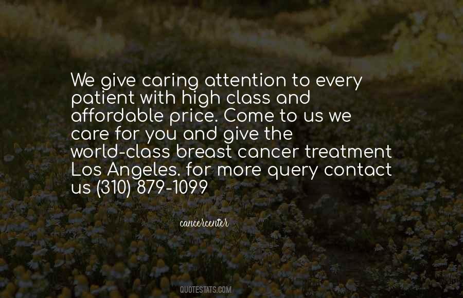 Lung Cancer Treatment Quotes #1750290
