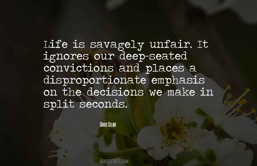 Quotes About Seconds In Life #1400552