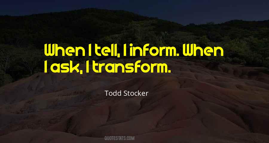 Transform Life Quotes #503347