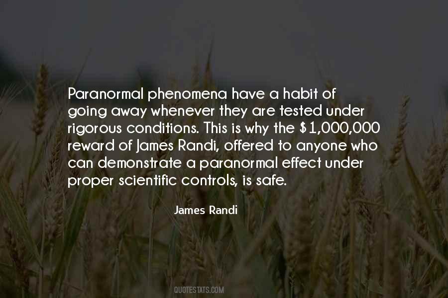 Quotes About Paranormal Phenomena #227005