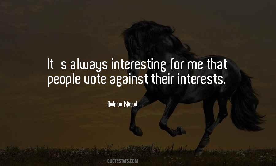 Quotes About Vote #1561701