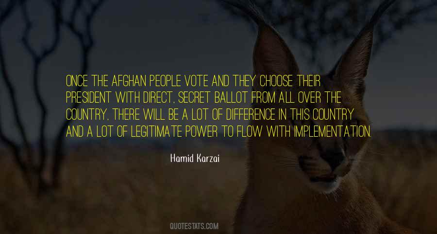 Quotes About Vote #1613330