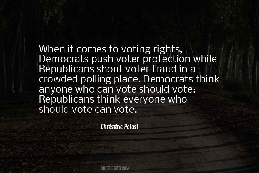 Quotes About Vote #1635011