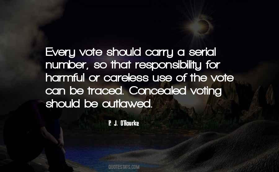 Quotes About Vote #1636597