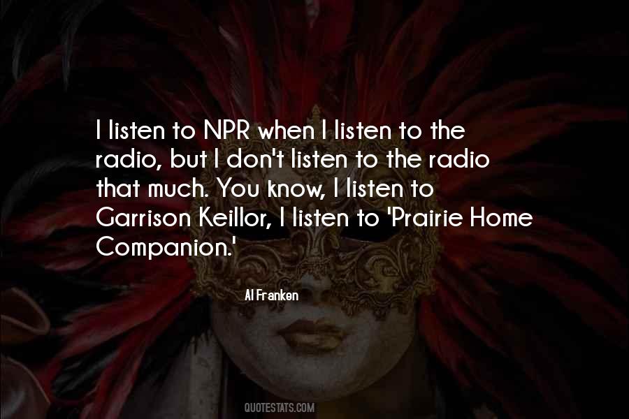 Quotes About Npr #1347819