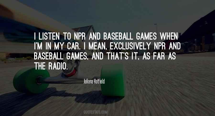 Quotes About Npr #1670947