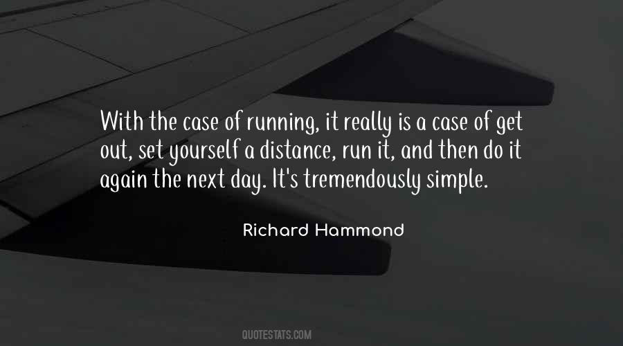 Quotes About Distance Running #1098278