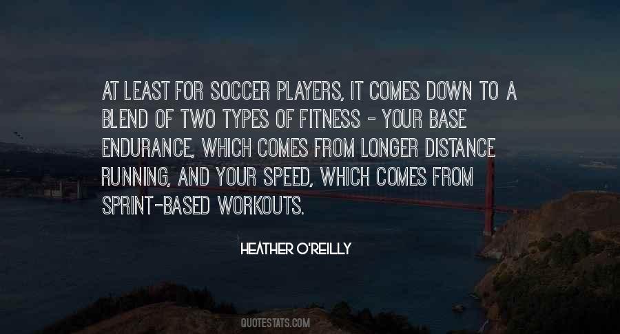 Quotes About Distance Running #1269698