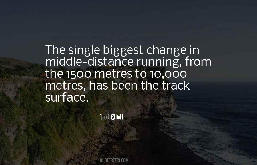 Quotes About Distance Running #1564020