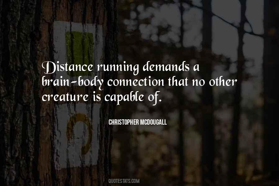 Quotes About Distance Running #1734284