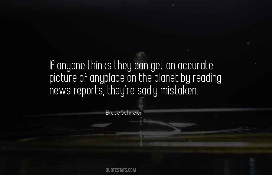 Quotes About News Reports #521435