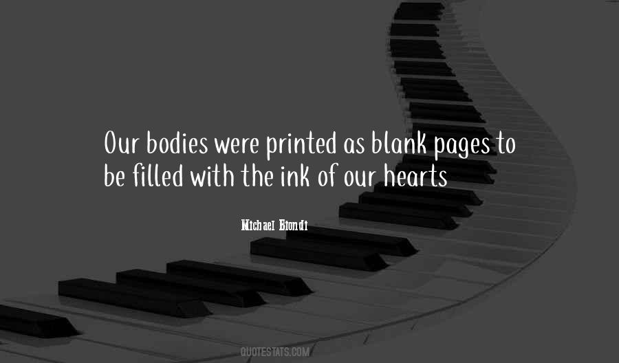 Quotes About Blank Pages #209658