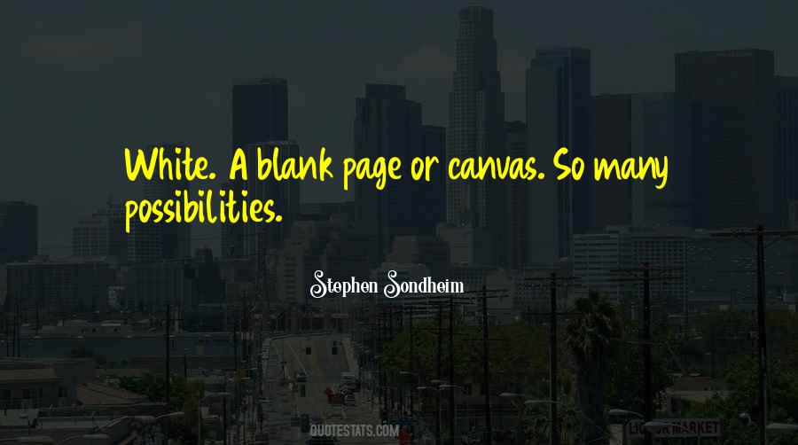 Quotes About Blank Pages #248539