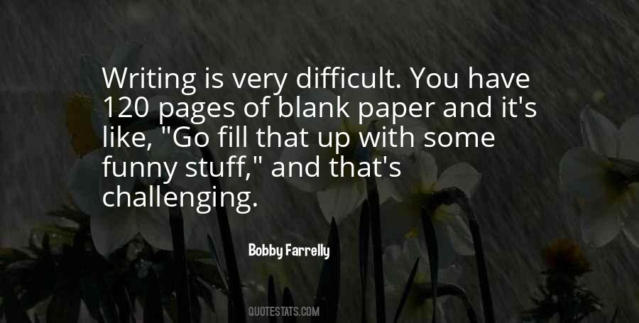 Quotes About Blank Pages #579444