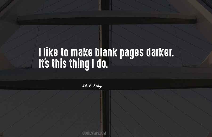Quotes About Blank Pages #710712