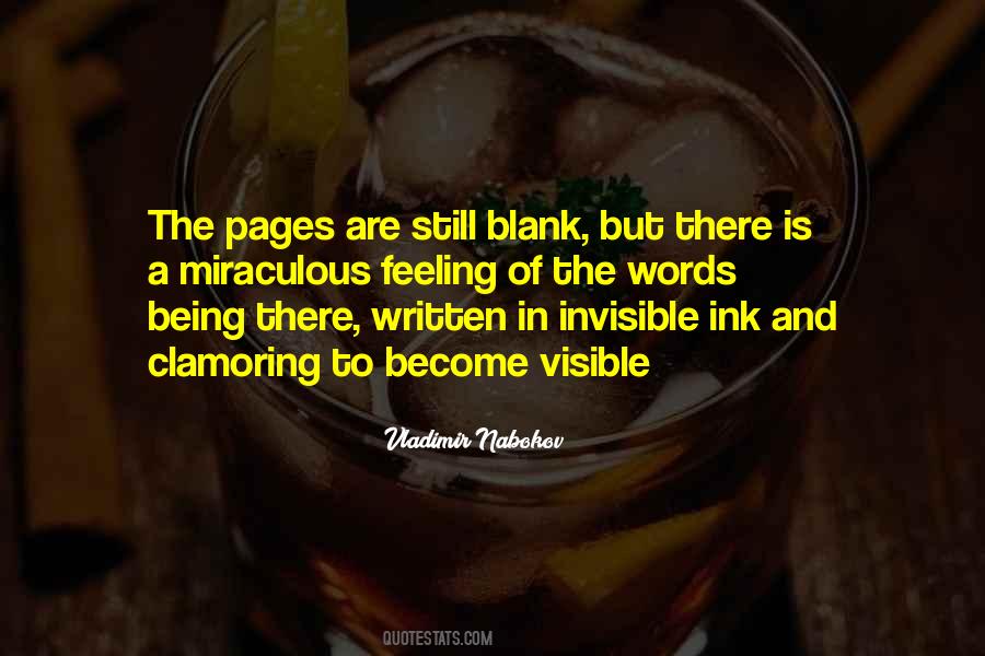 Quotes About Blank Pages #747151