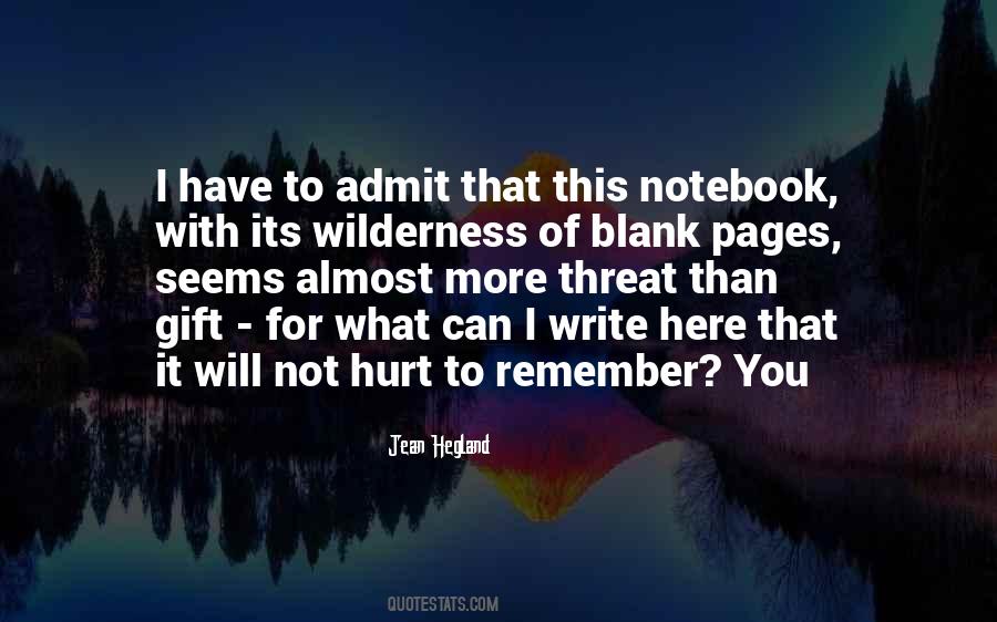 Quotes About Blank Pages #986774