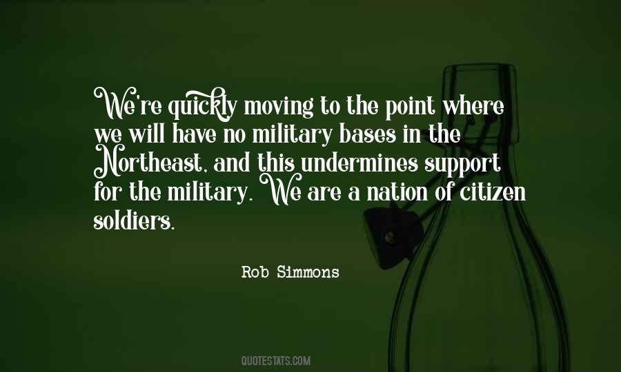 Quotes About Military Bases #1521697