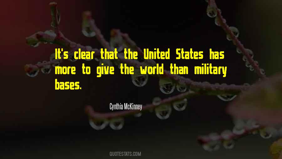 Quotes About Military Bases #207342