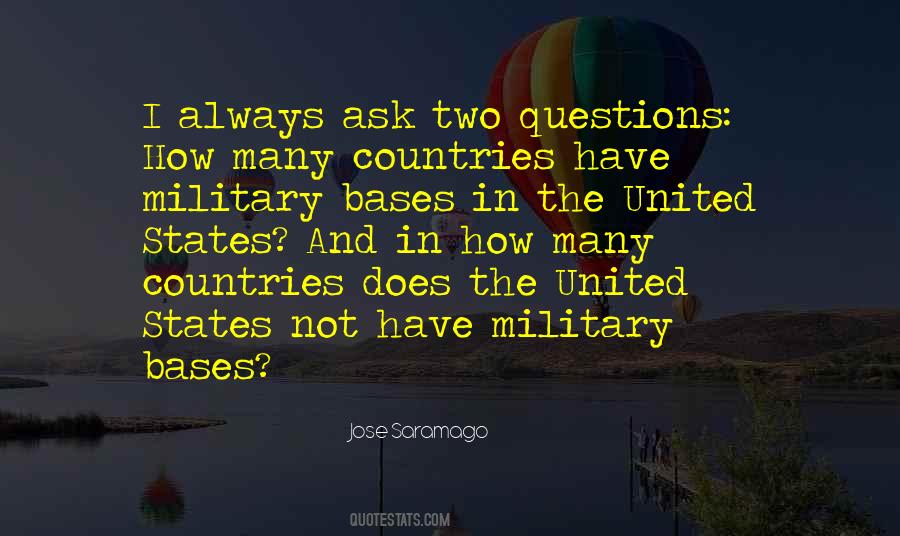 Quotes About Military Bases #418820