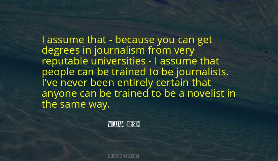 Quotes About Journalism By Journalists #531784