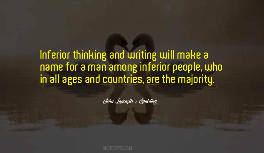 Quotes About Thinking And Writing #124379