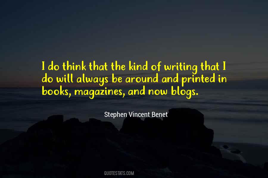 Quotes About Thinking And Writing #219567