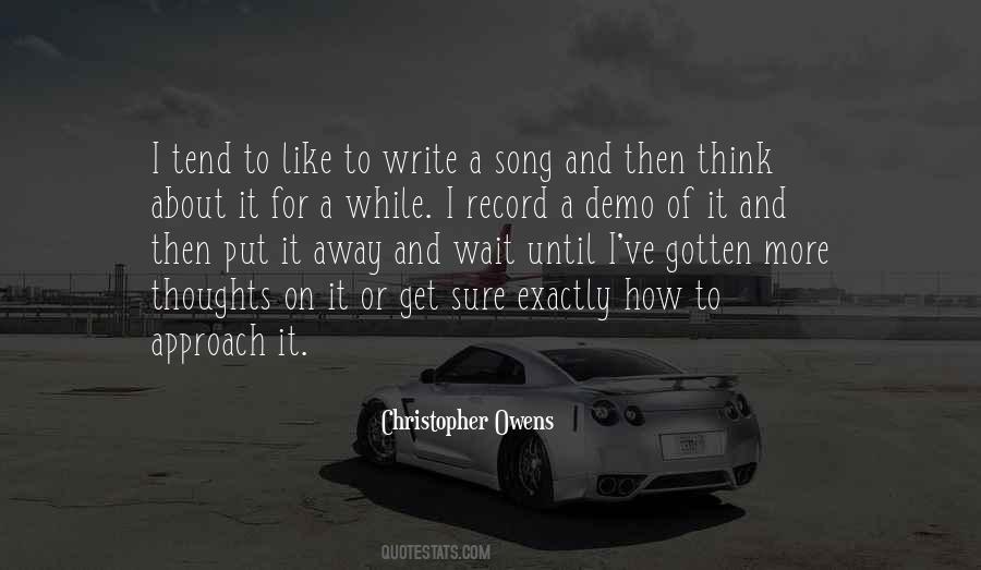 Quotes About Thinking And Writing #5562