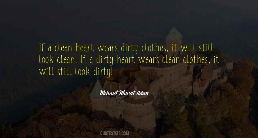 Quotes About Clean Clothes #1565329