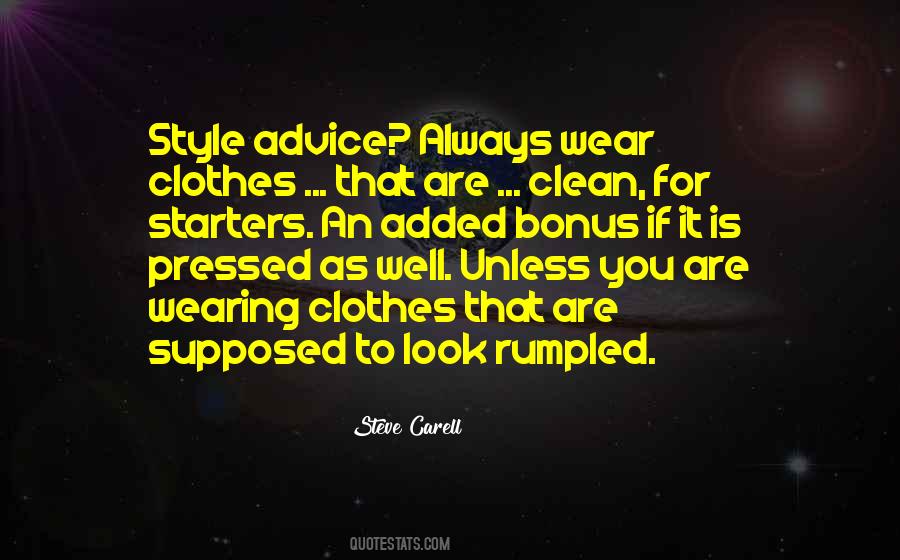 Quotes About Clean Clothes #290413