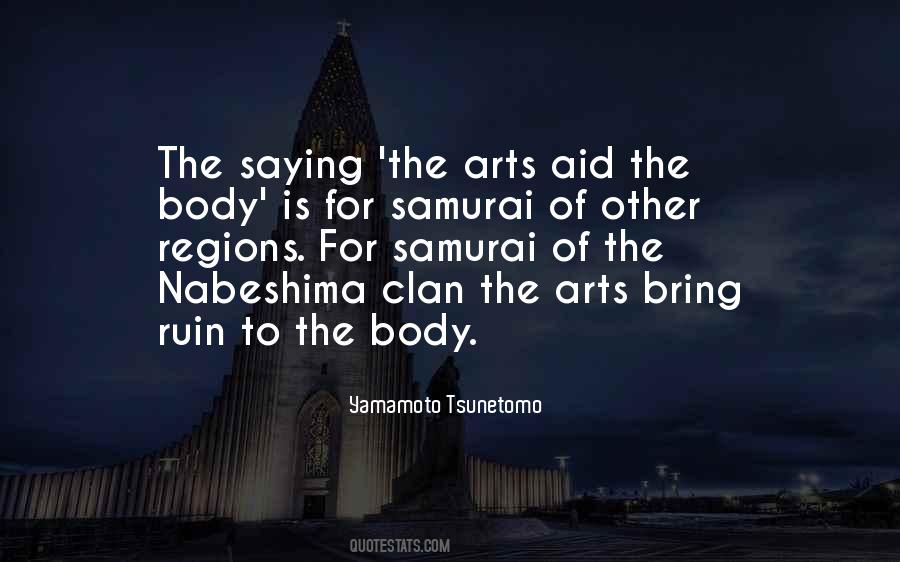 Quotes About Samurai #1073765