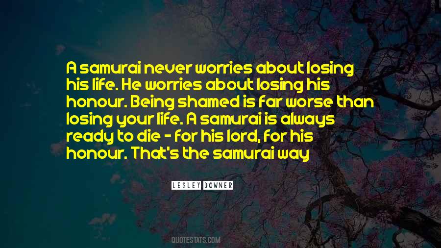 Quotes About Samurai #1218648