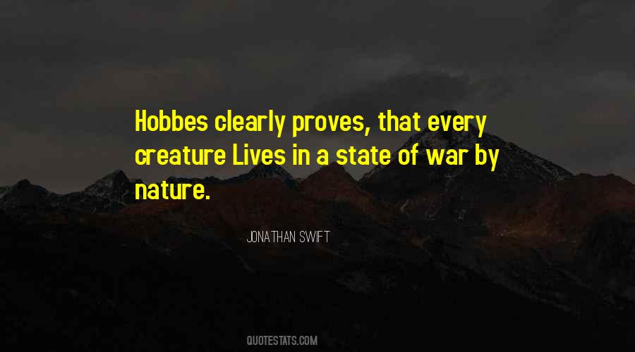 Nature Of War Quotes #1055172