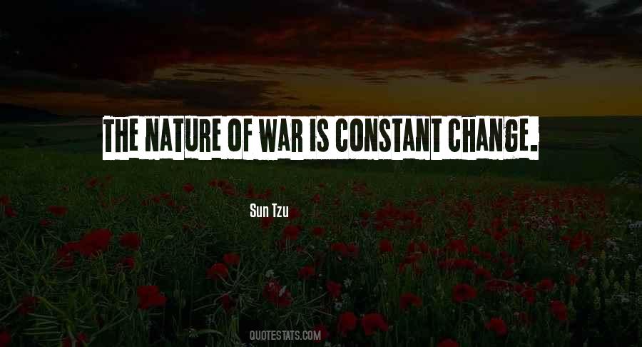 Nature Of War Quotes #1663315