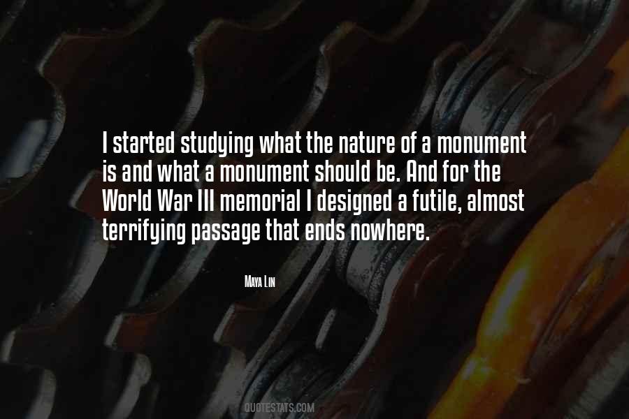 Nature Of War Quotes #225779