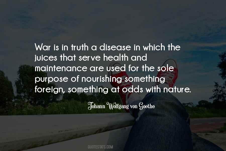 Nature Of War Quotes #308395