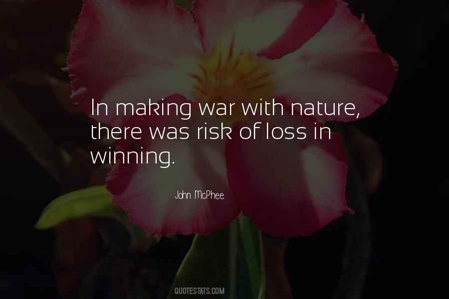 Nature Of War Quotes #516075