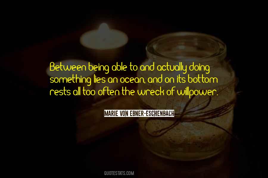 Quotes About Being And Doing #44697