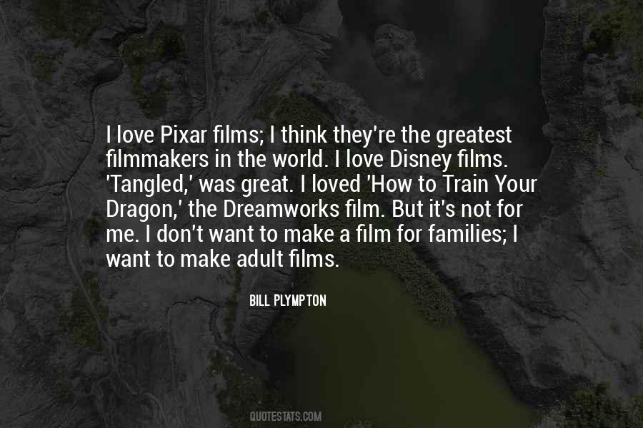 Quotes About Pixar #86814