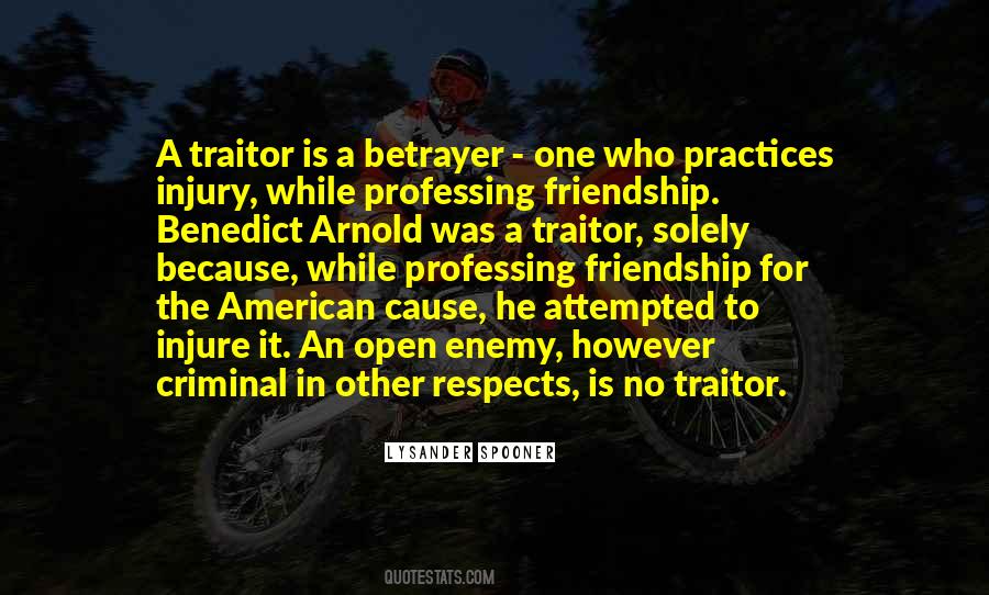 A Traitor Quotes #88929