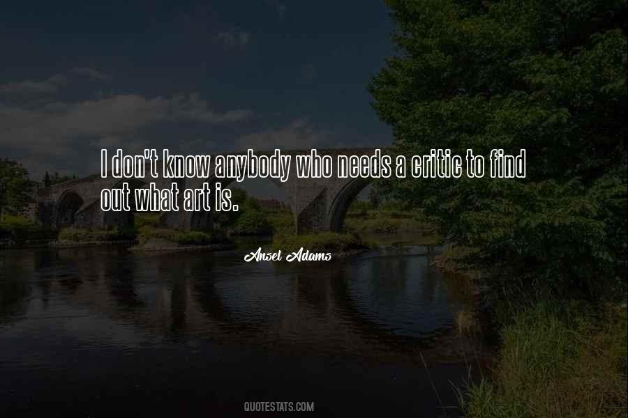 Art Critic Quotes #1498641